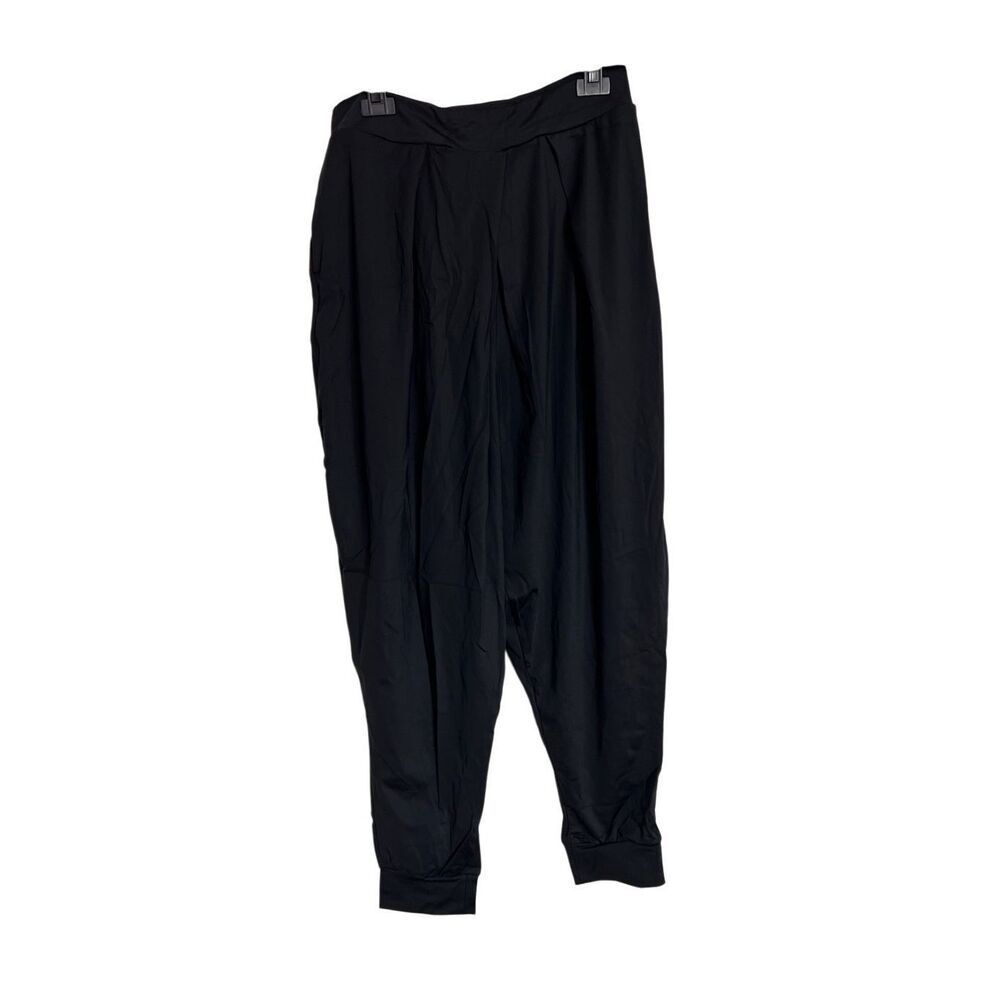 Halara Jogger Sweatpants Womens Large Black Play It My Way Relaxed Pull-on NWT‎